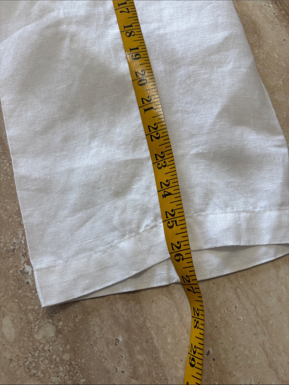 Beautiful organic linen 2 piece pants suit. - Picture 11 of 12